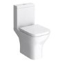 Close Coupled Rimless Comfort Height Toilet with Soft Close Seat - Austin