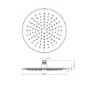 Black 250mm Round Rainfall Shower Head - Arissa