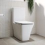 Close Coupled Rimless Toilet with Soft Close Seat - Boston