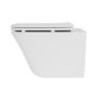 Wall Hung Toilet and White Gloss Basin Vanity Unit Cloakroom Suite - Pendle