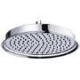 230mm Chrome Traditional Shower Head with Wall Arm