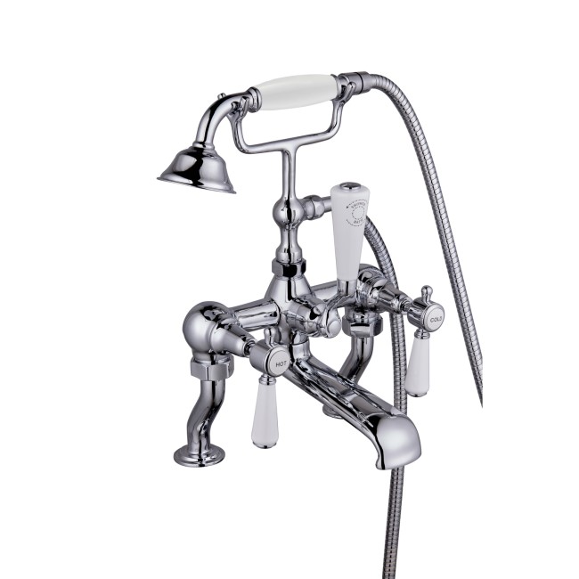 Chrome Bath Shower Mixer Tap - Helston