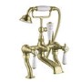 Gold Freestanding Bath Shower Mixer Tap - Helston