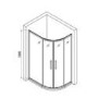 900 x 760mm Right Hand Offset Quadrant Shower Enclosure Suite with Toilet & Basin - Carina