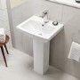 Close Coupled Toilet and Basin Bathroom Suite - Tabor