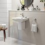 Semi Pedestal and Basin 460mm -  Tabor