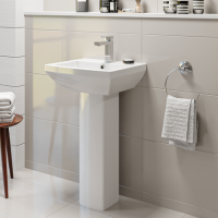 Rectangular Pedestal Basin 460mm - Tabor