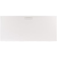 1200x800mm Low Profile Rectangular Shower Tray with Waste - White Stone Resin - Helsinki