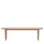 Large Eton Dining Bench Natural - Caspian House