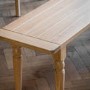 Large Eton Dining Bench Natural - Caspian House