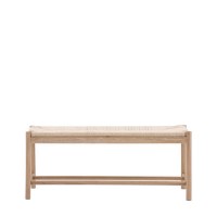 Natural Rope Hallway Bench - Eton