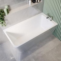 Freestanding Single Ended Right Hand Corner Bath 1500 x 740mm - Kona