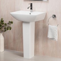 Modern Pedestal Basin 556mm - Laurel