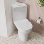 Close Coupled Corner Toilet with Soft Close Seat & Cover - Laurel