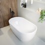 Modern Freestanding 1800mm Bath Suite with Toilet & Basin - Lisbon