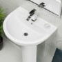 Modern Freestanding 1545mm Bath Suite with Toilet & Basin - Lisbon