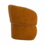 Curved Tan Textured Upholstered Dining Chair - Lottie