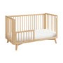 2 Piece Nursery Furniture Set with Cot Bed and Changing Table in White - Luna