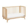 2 Piece Nursery Furniture Set with Cot Bed and Changing Table in White - Luna