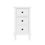 White 3 Piece Bedroom Furniture Set - Marlowe