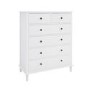 Kids White Painted Chest of 6 Drawers - Marlowe