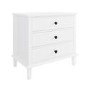 White 3 Piece Bedroom Furniture Set - Marlowe