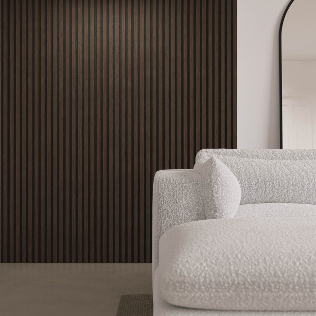 Walnut Acoustic Wall Panel - 240cm x 60cm - Delamere