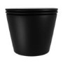 Matt Black Wall Hung Rimless Toilet with Soft Close Seat - Newport