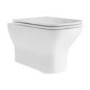 Wall Hung Rimless Toilet with Soft Close Seat - Palma