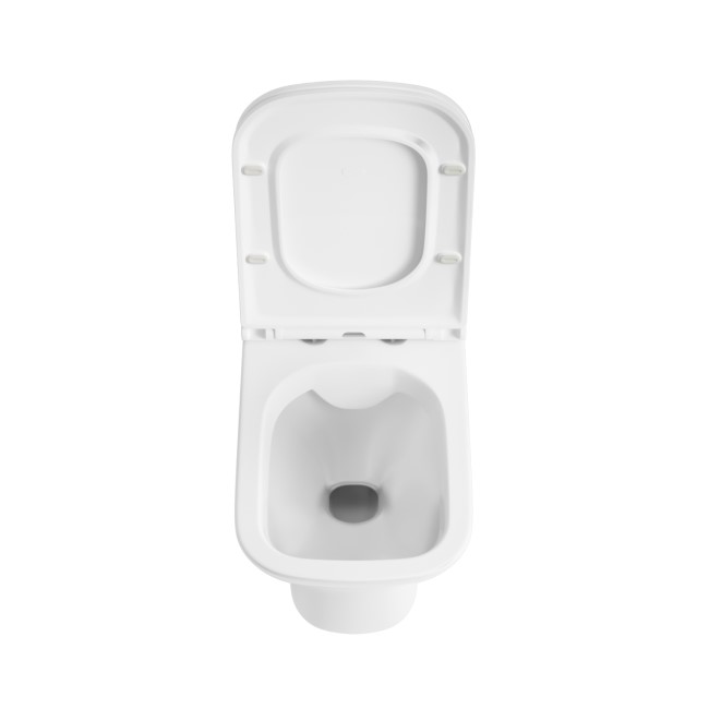 Wall Hung Rimless Toilet with Soft Close Seat - Palma