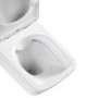 Palma Wall Hung Toilet 820mm Pneumatic Frame & Cistern & Chrome Flush Plate