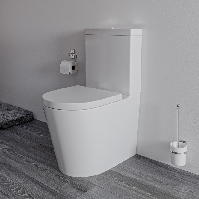 Modern 1300mm Freestanding Bath Suite with Toilet & Basin - Pico