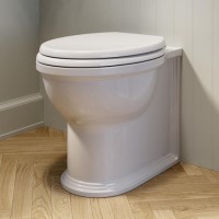 Back to Wall Rimless Toilet and Soft Close Seat - Ripley