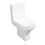 Close Coupled Comfort Height Toilet with Soft Close Seat - Seren