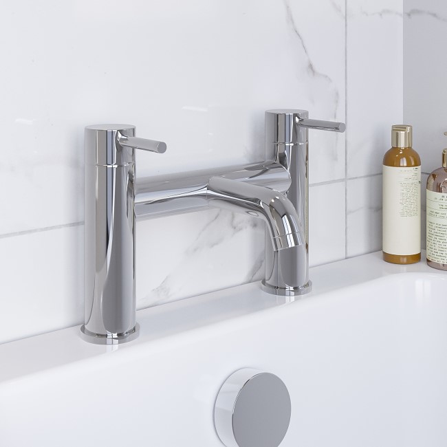 Chrome Bath Mixer Tap - Arissa