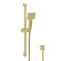 Brushed Brass Single Outlet Thermostatic Mixer Shower Set With Hand Shower- Zana