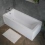 Rutland Square Single Ended Bath - 1500 x 700mm