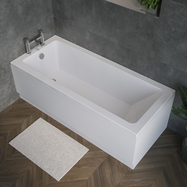 Rutland Square Single Ended Bath - 1500 x 700mm