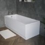 Rutland Square Single Ended Bath - 1500 x 700mm