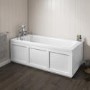 Rutland Square Single Ended Bath - 1500 x 700mm