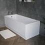 Rutland Square Single Ended Bath - 1700 x 700mm