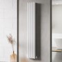 White Vertical Double Panel Radiator 1600 x 240mm - Margo