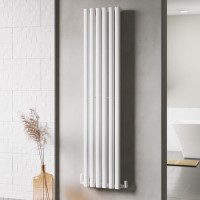 White Vertical Single Panel Radiator 1600 x 360mm - Margo