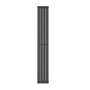 Anthracite Vertical Single Panel Radiator 1600 x 240mm - Margo