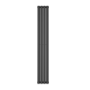 Anthracite Vertical Double Panel Radiator 1600 x 240mm - Margo