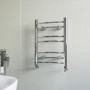 Chrome Towel Radiator 600 x 400mm - Sahara