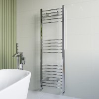 Chrome Towel Radiator 1600 x 500mm - Sahara