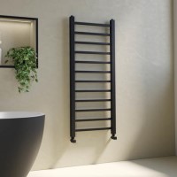 Black Towel Radiator 1200 x 500mm - Sonoran