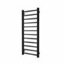 Black Towel Radiator 1200 x 500mm - Sonoran