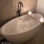 Matt White Freestanding Double Ended Bath 1500 x 720mm - Alvor